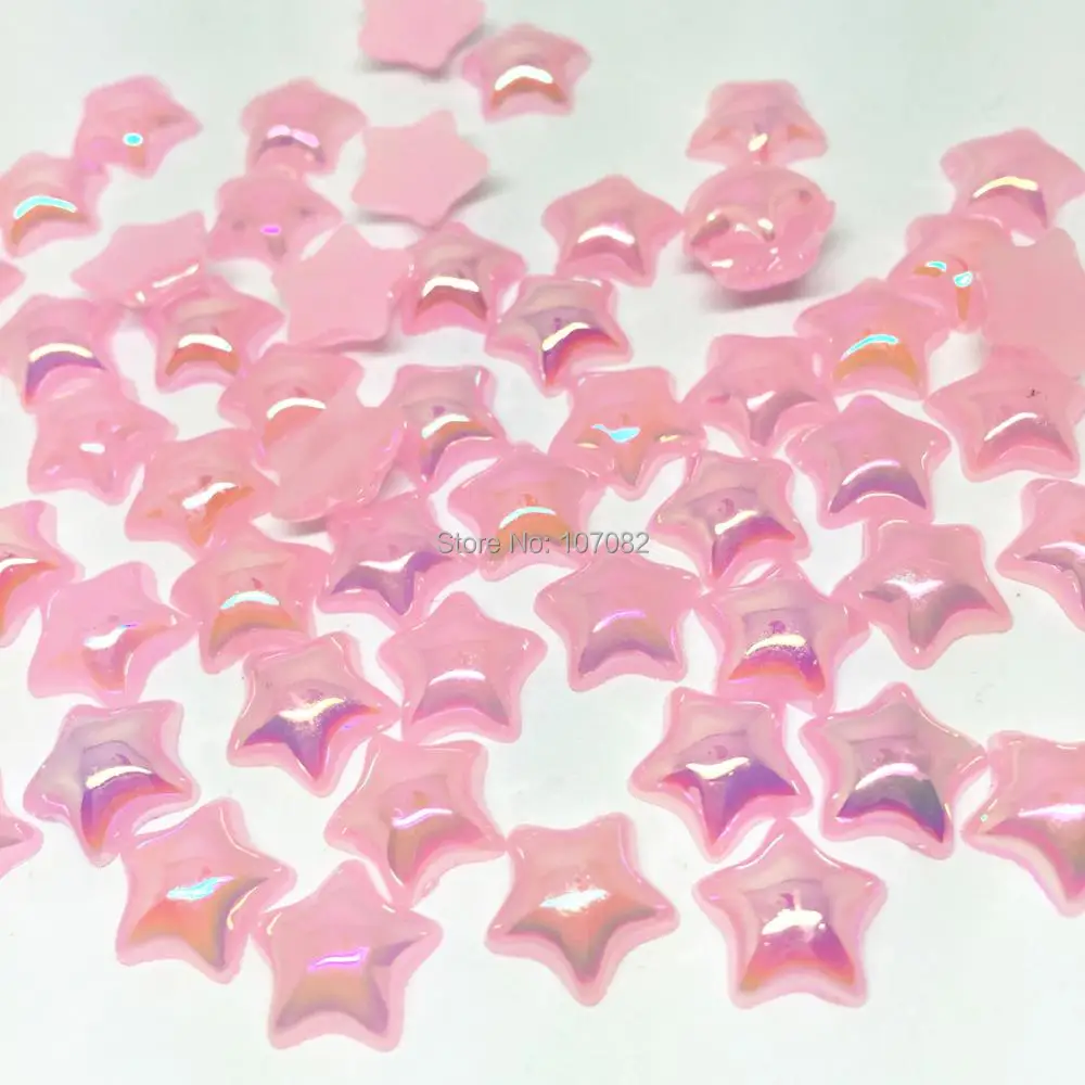 300pcs 12mm AB color Light Pink Star Flatbacks Cabochons Cardmaking Embellishments Scrapbooking Confetti Resin Crafts
300pcs 12mm AB color Light Pink Star Flatbacks Cabochons Cardmaking Embellishments Scrapbooking Confetti Resin Crafts