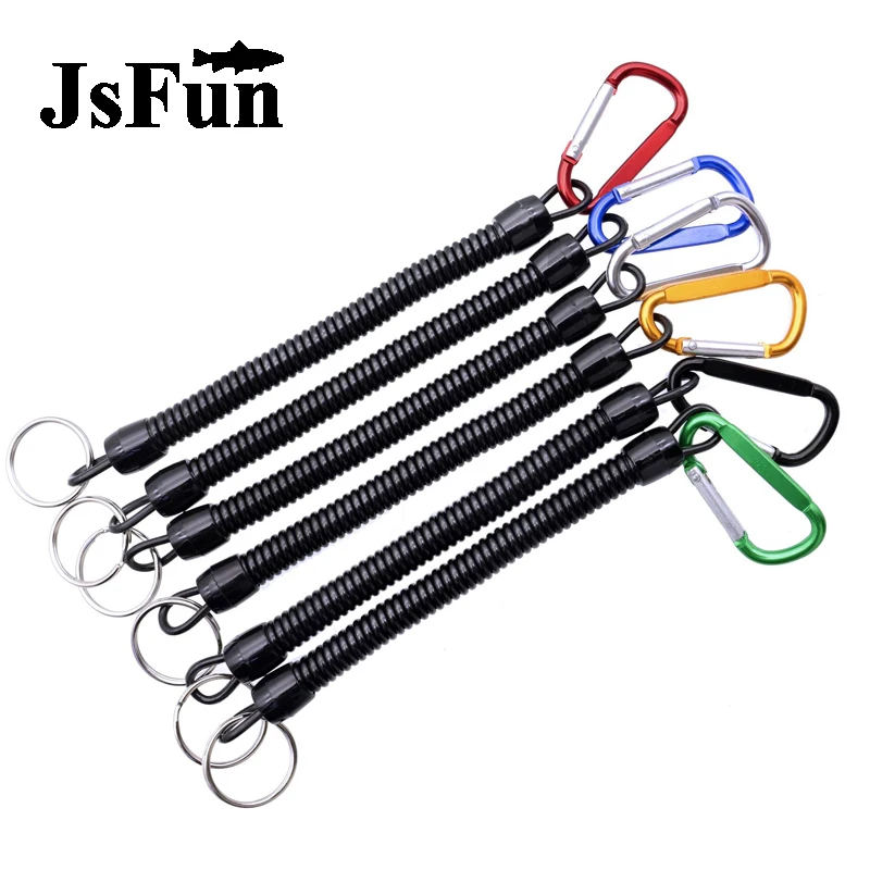 Portable Fishing Lanyards Rope 22cm Boating Kayak Camping Secure Carabiner Secure Lock Grips Tackle Tools With Spring FO239
Portable Fishing Lanyards Rope 22cm Boating Kayak Camping Secure Carabiner Secure Lock Grips Tackle Tools With Spring FO239