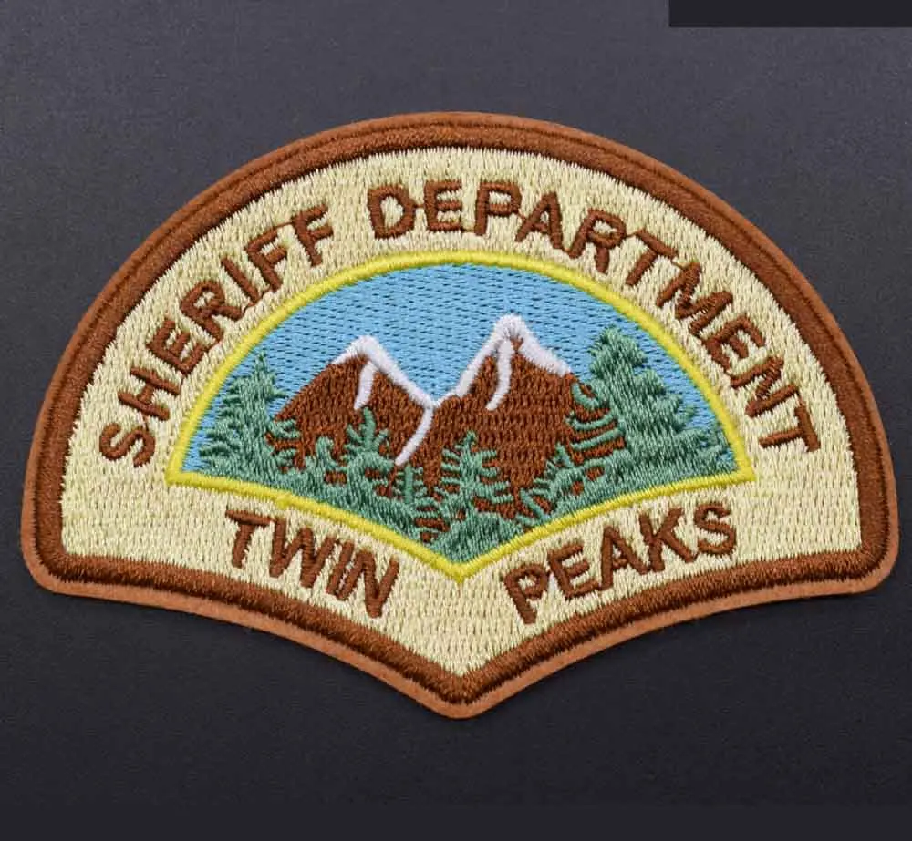 High Quality Sheriff Department Twin Peaks Iron On Embroidered Clothes Patches For Clothing Stickers Garment Wholesale
High Quality Sheriff Department Twin Peaks Iron On Embroidered Clothes Patches For Clothing Stickers Garment Wholesale