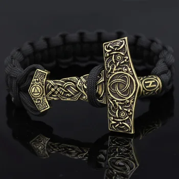 Men Viking Rune Thor Hammer Amulet Hammer Scandinavian Odin Symbol Knot Necklace
Men Viking Rune Thor Hammer Amulet Hammer Scandinavian Odin Symbol Knot Necklace