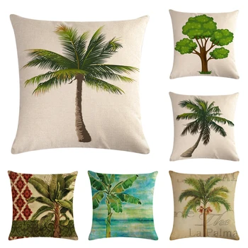 Plant Tree Printed Cotton Linen Cushion Cover Tropical Tree Home Decor Pillowcase Octopus Sofa Bedding Cushion Case
Plant Tree Printed Cotton Linen Cushion Cover Tropical Tree Home Decor Pillowcase Octopus Sofa Bedding Cushion Case