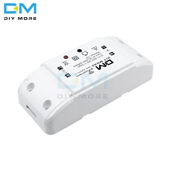 Remote WiFi Wireless Switch For Smart DIY With ABS Shell Mobile APP Timer Socket AC90-250V 50/60Hz Maxload 10A IEEE 802.11 b/g/n
Remote WiFi Wireless Switch For Smart DIY With ABS Shell Mobile APP Timer Socket AC90-250V 50/60Hz Maxload 10A IEEE 802.11 b/g/n