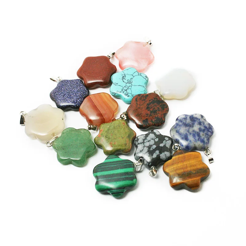 Hot sale 20mm Assorted Natural Gem Stone Pendants Point Pendants Flower Charms pendants BTB696
Hot sale 20mm Assorted Natural Gem Stone Pendants Point Pendants Flower Charms pendants BTB696