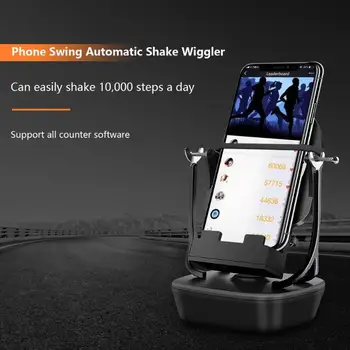 Creative Swing Automatic Shake Phone Wiggler Holder Shelves Manual Device WeChat Motion Step Passometer Home Decorative Shelves
Creative Swing Automatic Shake Phone Wiggler Holder Shelves Manual Device WeChat Motion Step Passometer Home Decorative Shelves