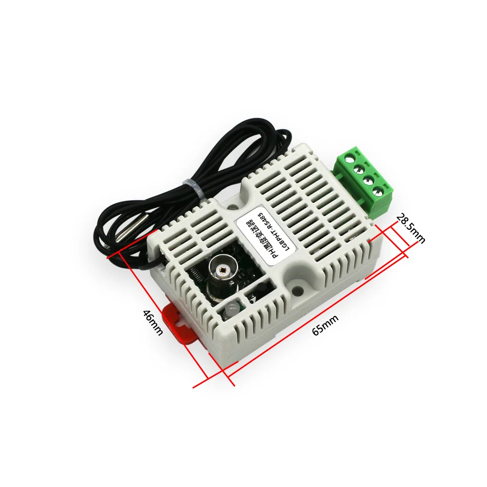 PH Value Temperature Transmitter Detection Sensor Module,RS485/4-20mA/0-10V/0-5V Output PH Temperature Transmitter PH Sensor
PH Value Temperature Transmitter Detection Sensor Module,RS485/4-20mA/0-10V/0-5V Output PH Temperature Transmitter PH Sensor