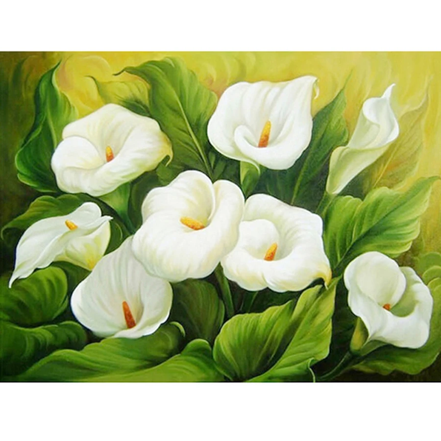 white flowers Diamond Mazayka DIY 5D Diamond Painting Embroidery Patterns Rhinestones Mosaic needlework 3D Full bead hobby
white flowers Diamond Mazayka DIY 5D Diamond Painting Embroidery Patterns Rhinestones Mosaic needlework 3D Full bead hobby