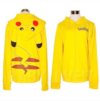 2016 Anime Pokemon Go Clothing Hoodies Women Casual Long Sleeve Hooded Pikachu Hoodie Sweatshirts Poleron Mujer Sudadera
2016 Anime Pokemon Go Clothing Hoodies Women Casual Long Sleeve Hooded Pikachu Hoodie Sweatshirts Poleron Mujer Sudadera