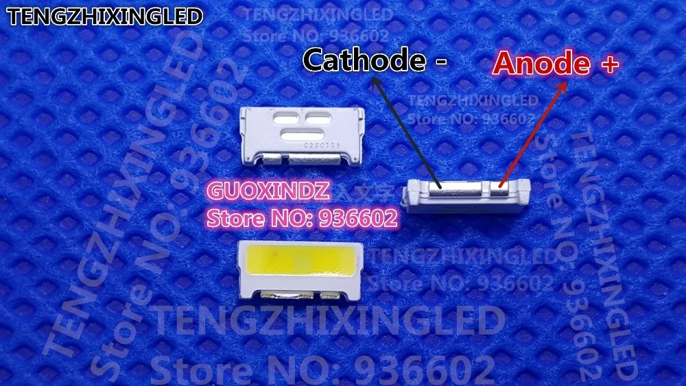 For SAMSUNG LED LCD Backlight TV Application LED Backlight Edge LED Series 0.7W 3V 7032 Cool white A150GKCBBUP5A
For SAMSUNG LED LCD Backlight TV Application LED Backlight Edge LED Series 0.7W 3V 7032 Cool white A150GKCBBUP5A