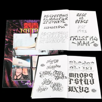 Free Shipping 1PC Tattoo Flash Book Calligraphy English Font Lettering Tattoo Book Writing Design Pattern Template A4
Free Shipping 1PC Tattoo Flash Book Calligraphy English Font Lettering Tattoo Book Writing Design Pattern Template A4