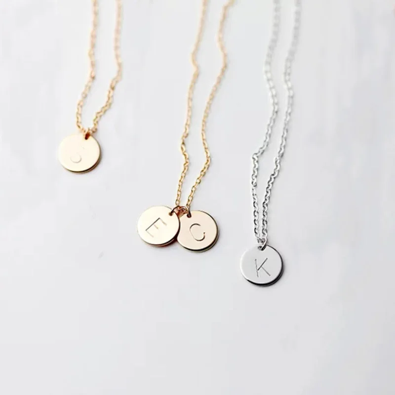 BGG Fashion 26 Letter Necklaces Pendants alphabet 3 Color Stainless Steel Choker Initial Necklace Women Girl Jewelry
BGG Fashion 26 Letter Necklaces Pendants alphabet 3 Color Stainless Steel Choker Initial Necklace Women Girl Jewelry