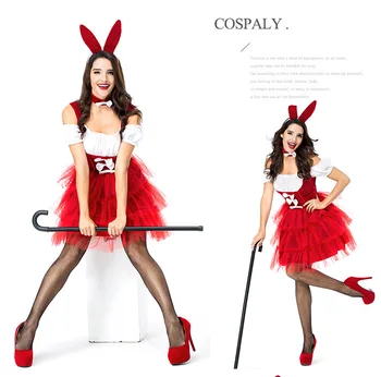 Sexy Bunny Costume Halloween Rabbit Girl Corset Romper Suit Rabbit nightclub Clubwear Party Wear Rabbit Cosplay Bodysuit
Sexy Bunny Costume Halloween Rabbit Girl Corset Romper Suit Rabbit nightclub Clubwear Party Wear Rabbit Cosplay Bodysuit