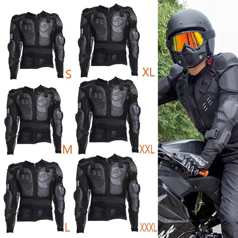 

Motocross Racing PE Shell Armor Riding Body Protection Jacket Vest Colete with Reflective Strip See detail page for full dimensi