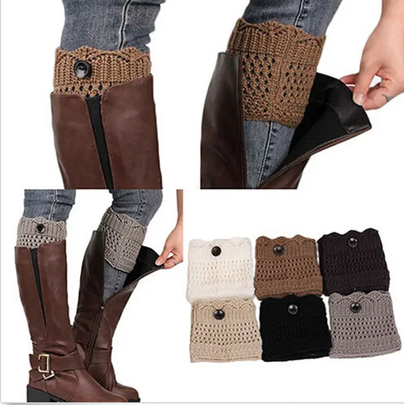 HIRIGIN Fresh Pop Women Ladies Winter Leg Warmers Button Crochet Knit Boots Socks
HIRIGIN Fresh Pop Women Ladies Winter Leg Warmers Button Crochet Knit Boots Socks