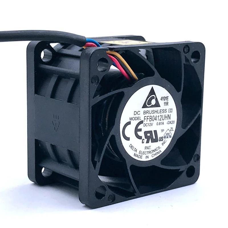 for SUNON PMD1204WQB2-A 12V 7.0W 4028 4CM Switch Server Fan