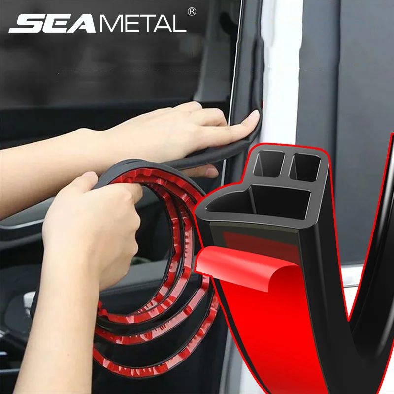 Auto Door Rubber Seal Strip Car Sealer L-type Cars Trunk Edge Seals Strips Sealing Adhesive Stickers Soundproofing Weatherstrip
Auto Door Rubber Seal Strip Car Sealer L-type Cars Trunk Edge Seals Strips Sealing Adhesive Stickers Soundproofing Weatherstrip