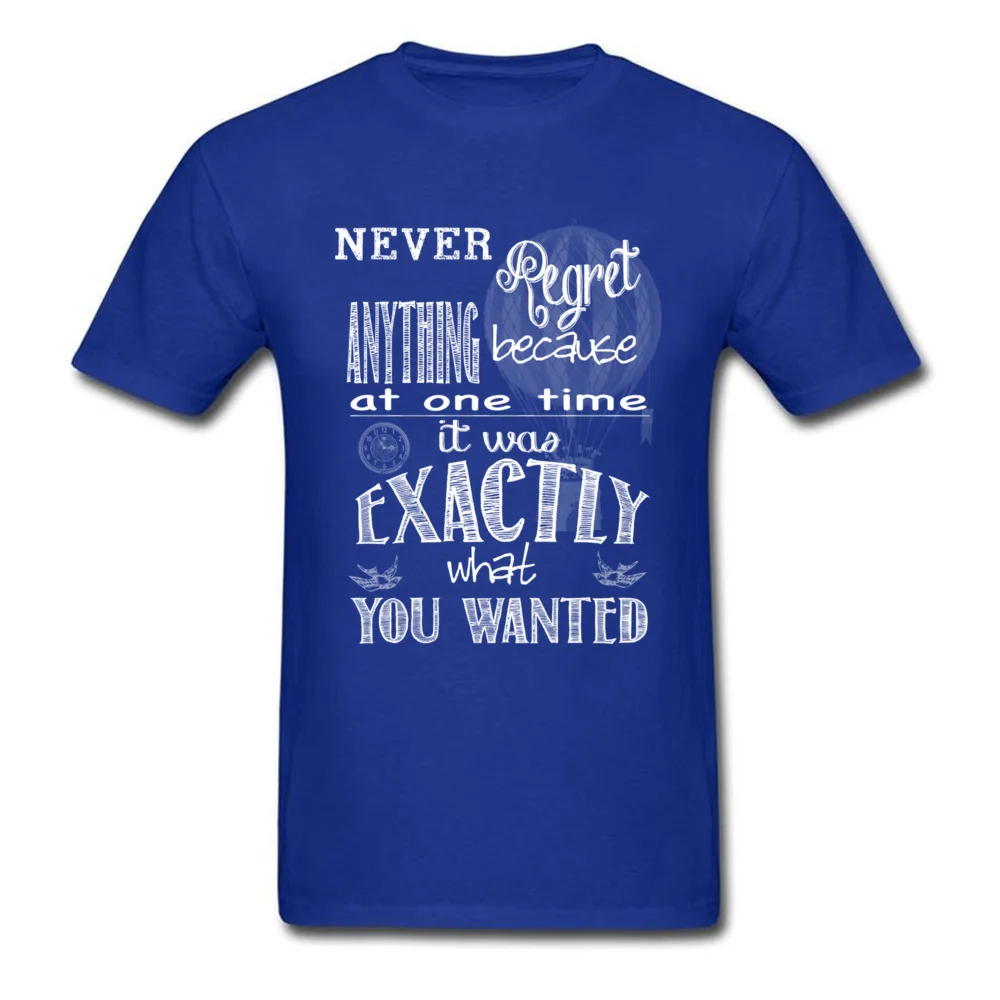 Never Regret Inspirational Typography_blue