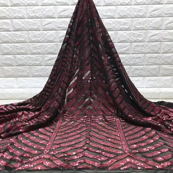 New African Lace Fabric Embroidered Nigerian Guipure for Wedding High Quality French Tulle Lace Fabric With Sequins JYN182
New African Lace Fabric Embroidered Nigerian Guipure for Wedding High Quality French Tulle Lace Fabric With Sequins JYN182