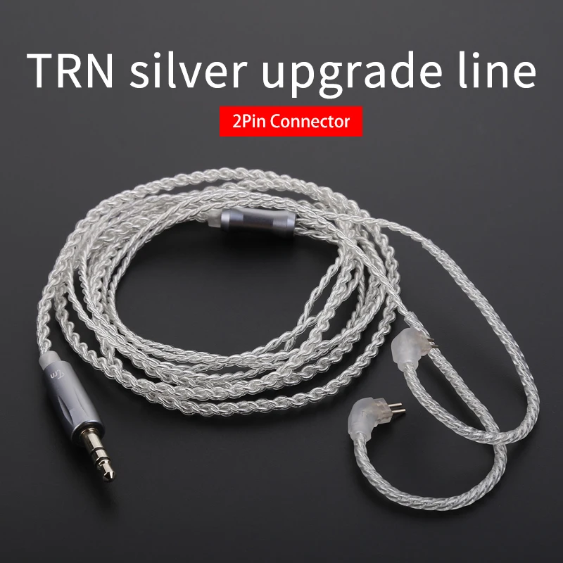 Newest TRN V10 Replacement Cable 2Pin Upgraded Plated Silver Cable Use For TRN V10 RT-1 TFZ 2PIN TYPE
Newest TRN V10 Replacement Cable 2Pin Upgraded Plated Silver Cable Use For TRN V10 RT-1 TFZ 2PIN TYPE