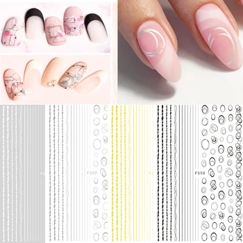 3D Nail Art Sticker Gold Silver Circle Nail Stickers Hollow Geometry Line Adhesive Slider Sticker Star Moon Decals Z0158
3D Nail Art Sticker Gold Silver Circle Nail Stickers Hollow Geometry Line Adhesive Slider Sticker Star Moon Decals Z0158