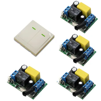 Wireless Remote Control Switch System AC 220V 10A Receiver Wall Panel Remote Transmitter Wireless Power Switch
Wireless Remote Control Switch System AC 220V 10A Receiver Wall Panel Remote Transmitter Wireless Power Switch