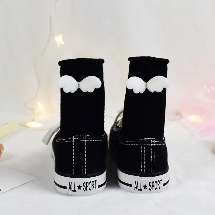 wholesale 1 Pair Lolita Style Japanese Maiden Lovely Woman Wings cotton Short Socks Cotton Socking High Quality autumn winter
wholesale 1 Pair Lolita Style Japanese Maiden Lovely Woman Wings cotton Short Socks Cotton Socking High Quality autumn winter