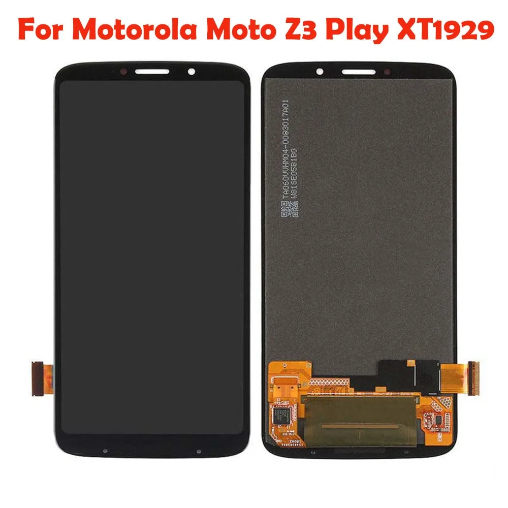 Original 6.0'' LCD For Motorola Moto Z3 Play LCD Display Touch Screen Digitizer Assembly For Moto Z3 Play XT1929 LCD Screen
Original 6.0'' LCD For Motorola Moto Z3 Play LCD Display Touch Screen Digitizer Assembly For Moto Z3 Play XT1929 LCD Screen