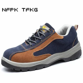 plus size men casual breathable steel toe caps work safety shoes cow suede leather puncture proof tooling security boots zapatos
plus size men casual breathable steel toe caps work safety shoes cow suede leather puncture proof tooling security boots zapatos