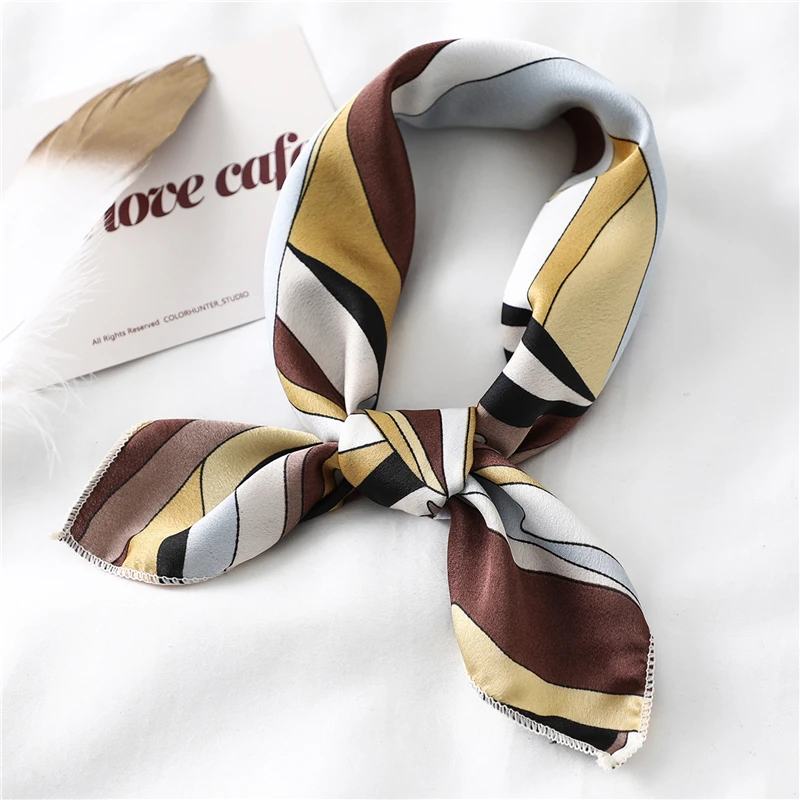 Women Silk Scarfs Foulard Small Neck Scarf Designer Print Lady Office Neckerchief Headband Femme Hand Scarves 2019 New
Women Silk Scarfs Foulard Small Neck Scarf Designer Print Lady Office Neckerchief Headband Femme Hand Scarves 2019 New
