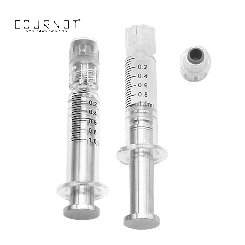COURNOT 1ML Type Glass Syringes For CBD Vape Cartridge Disposable Injector Stainless Steel CBD Oil Syringe Injector Of Cartridge
COURNOT 1ML Type Glass Syringes For CBD Vape Cartridge Disposable Injector Stainless Steel CBD Oil Syringe Injector Of Cartridge