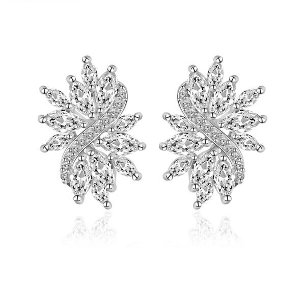 2015 Fashion New Design Marquise Cut AAA+ Swiss CZ Cubic Zircon Flower Women Earring Stud Luxury Wedding Earrings
2015 Fashion New Design Marquise Cut AAA+ Swiss CZ Cubic Zircon Flower Women Earring Stud Luxury Wedding Earrings