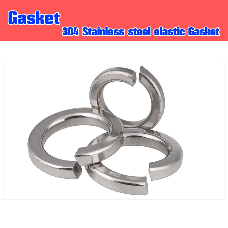 304 stainless steel elastic gasket, screw washer, M1.6M2M2.5M3M4M5M6M8M10M12 screw spring washer
304 stainless steel elastic gasket, screw washer, M1.6M2M2.5M3M4M5M6M8M10M12 screw spring washer