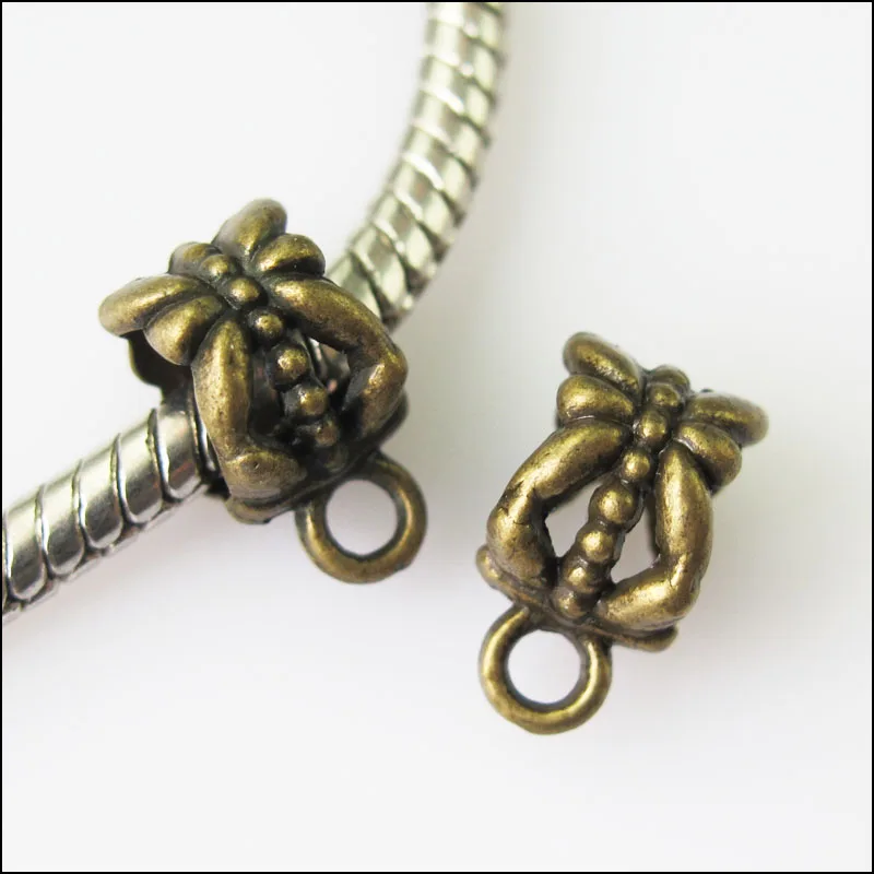 New 18Pcs Antiqued Bronze Flower Bail Bead Fit Bracelet Charms Connectors 6.5x11.5mm
New 18Pcs Antiqued Bronze Flower Bail Bead Fit Bracelet Charms Connectors 6.5x11.5mm