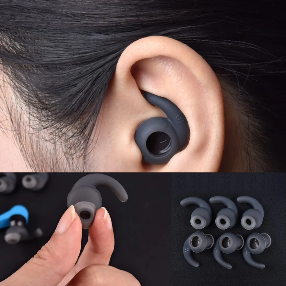 3 Pairs S/M/L Silicone Earbuds Cover With Ear Hook For JBL Sports Bluetooth Headset
3 Pairs S/M/L Silicone Earbuds Cover With Ear Hook For JBL Sports Bluetooth Headset