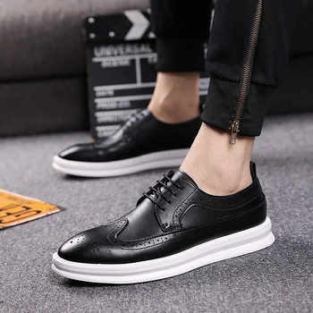 new arrival mens casual business office formal dress carved brogue sneakers black white platform bullock shoe zapatos hombre man
new arrival mens casual business office formal dress carved brogue sneakers black white platform bullock shoe zapatos hombre man
