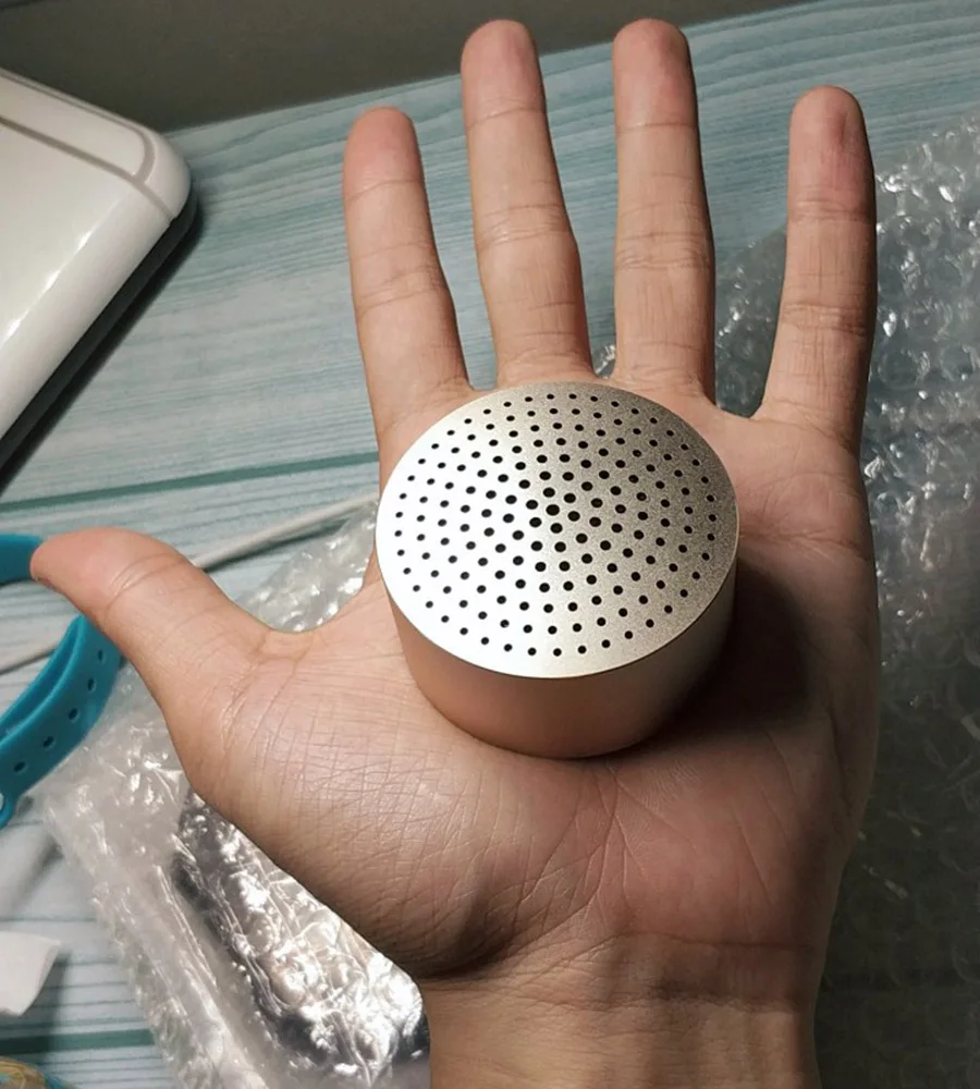Original Xiaomi Mini Bluetooth Speaker Metal Steel Wireless Smart Hands Free Speaker (24)