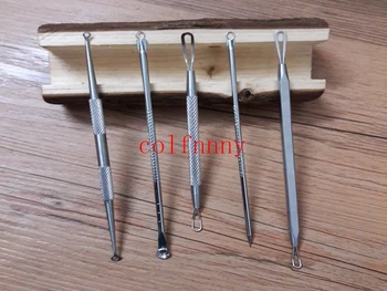 500sets/lot 5PCS Face Care Stainless Steel Skin Remover Kit Blackhead Blemish Acne Pimple Extractor Tool Skin Care Cleanser
500sets/lot 5PCS Face Care Stainless Steel Skin Remover Kit Blackhead Blemish Acne Pimple Extractor Tool Skin Care Cleanser