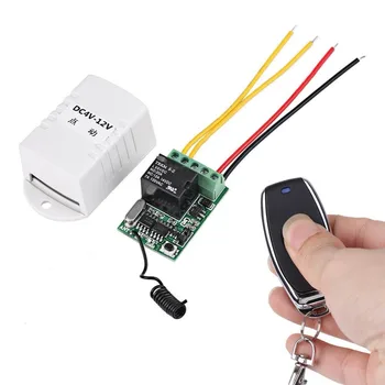 4V 5V 6V 7.4V 9V 12V Relay DC ON-OFF Wireless Remote Control Switch+Transmitter
4V 5V 6V 7.4V 9V 12V Relay DC ON-OFF Wireless Remote Control Switch+Transmitter