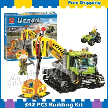342pcs City Volcano Explorers Exploration Truck Mountain Geological Survey 10639 Model Building Blocks Sets Compatible With Lago
342pcs City Volcano Explorers Exploration Truck Mountain Geological Survey 10639 Model Building Blocks Sets Compatible With Lago