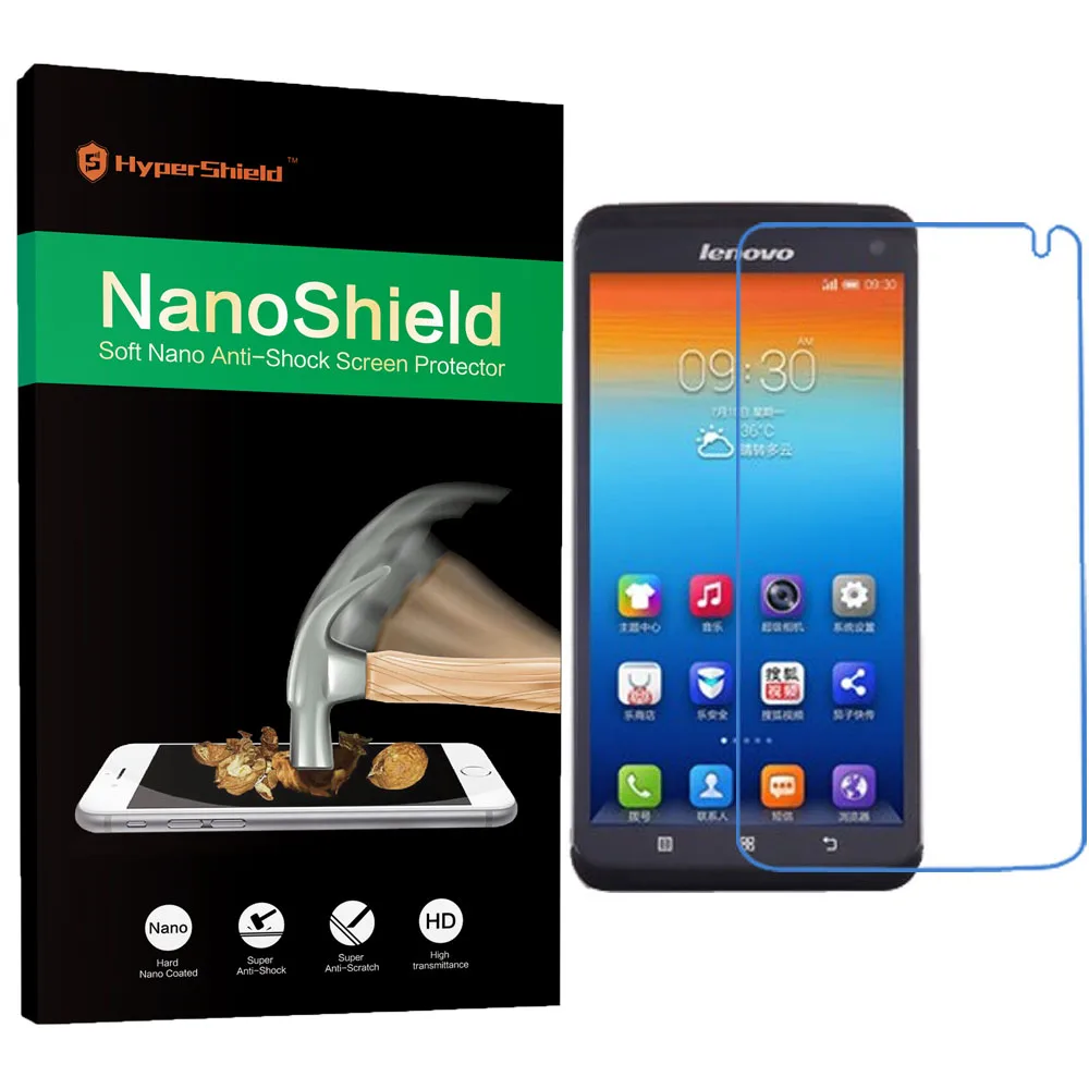 Нанощит nano керамический + тпу мягкая нано анти-шок анти-уф протектор экрана