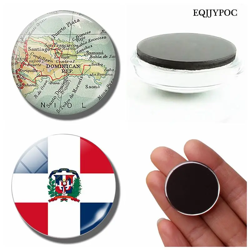 Dominican Republic Flag 30 MM Fridge Magnet Dominican Map Glass Dome Magnetic Refrigerator Stickers Note Holder Home Decoration
Dominican Republic Flag 30 MM Fridge Magnet Dominican Map Glass Dome Magnetic Refrigerator Stickers Note Holder Home Decoration