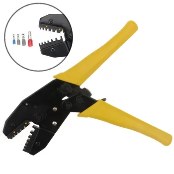 AWG 22-10 Ratchet Terminal Crimp Pliers Tool Cold-Pressed Terminator Line Press Locking Plier For 0.5mm2/1mm2/2.5mm2/4.0mm2/6.0m
AWG 22-10 Ratchet Terminal Crimp Pliers Tool Cold-Pressed Terminator Line Press Locking Plier For 0.5mm2/1mm2/2.5mm2/4.0mm2/6.0m