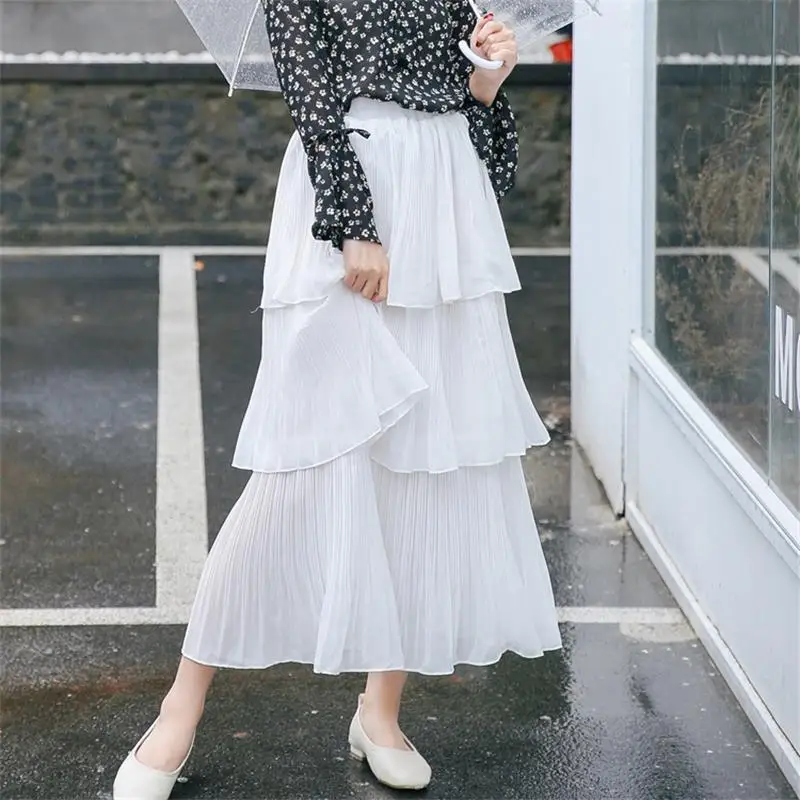 Casual Loose High Waist Slimming Mesh Skirt Women's Skirts Casual Kawaii Sweet Girl Female Korean Girl Ins Chic Buttom For Women
Casual Loose High Waist Slimming Mesh Skirt Women's Skirts Casual Kawaii Sweet Girl Female Korean Girl Ins Chic Buttom For Women