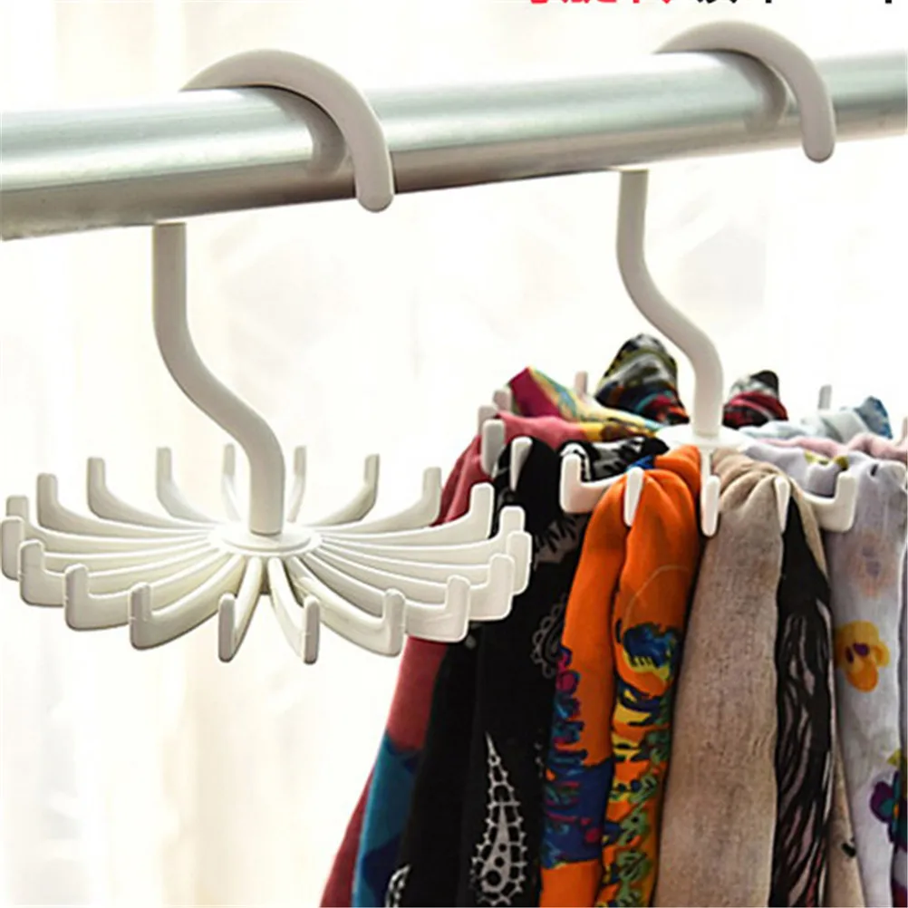 Adjustable Multifunction 360 Degrees Rotating Tie Rack Hanger Holds Ties Scarves Belts Organizer
Adjustable Multifunction 360 Degrees Rotating Tie Rack Hanger Holds Ties Scarves Belts Organizer