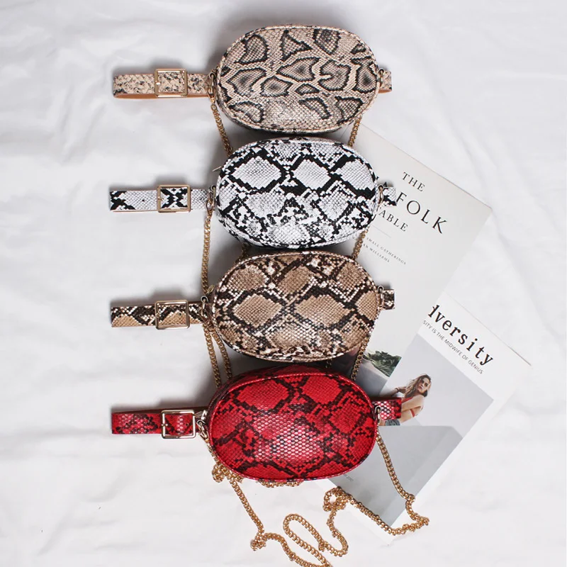 New Bags for Women Fanny Pack Fashion Serpentine/Leopard Waist Bag Women Leather Waist Pack Vintage Waist Belt Bags Phone Pocket
New Bags for Women Fanny Pack Fashion Serpentine/Leopard Waist Bag Women Leather Waist Pack Vintage Waist Belt Bags Phone Pocket