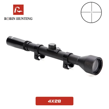 4x28 Tratical Game Scopes Hunting Optical Sight Rifle Scope Fits 11MM/20MM Rail Mount For Airsoft Air Gun Outdoor Hunt Scope
4x28 Tratical Game Scopes Hunting Optical Sight Rifle Scope Fits 11MM/20MM Rail Mount For Airsoft Air Gun Outdoor Hunt Scope