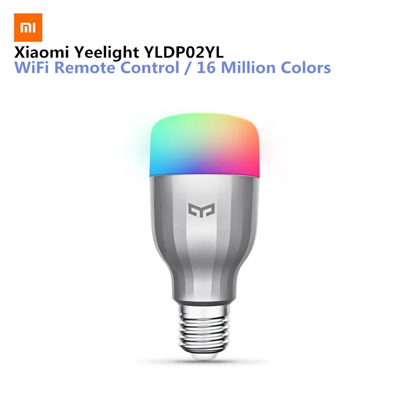 

Yeelight YLDP02YL E27 9W 600LM RGBW Smart LED Bulb 16 Million Colors WiFi Enabled CCT Adjustment Support Remote Control