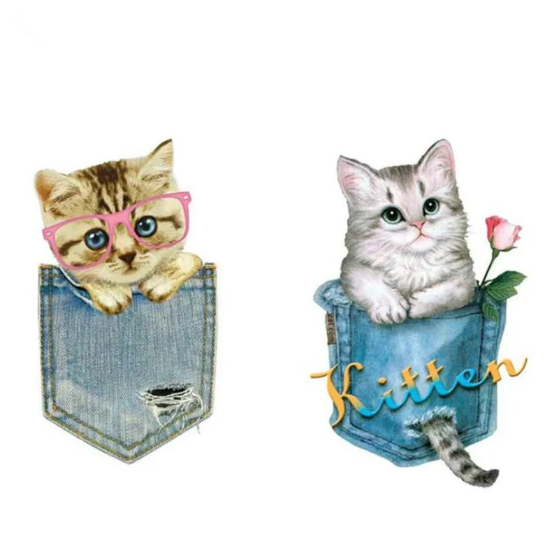 Fashion PVC Patch deal with it Clothes Stickers cat pocket Heat Transfer Printing T shirt girl iron on patches for clothing
Fashion PVC Patch deal with it Clothes Stickers cat pocket Heat Transfer Printing T shirt girl iron on patches for clothing
