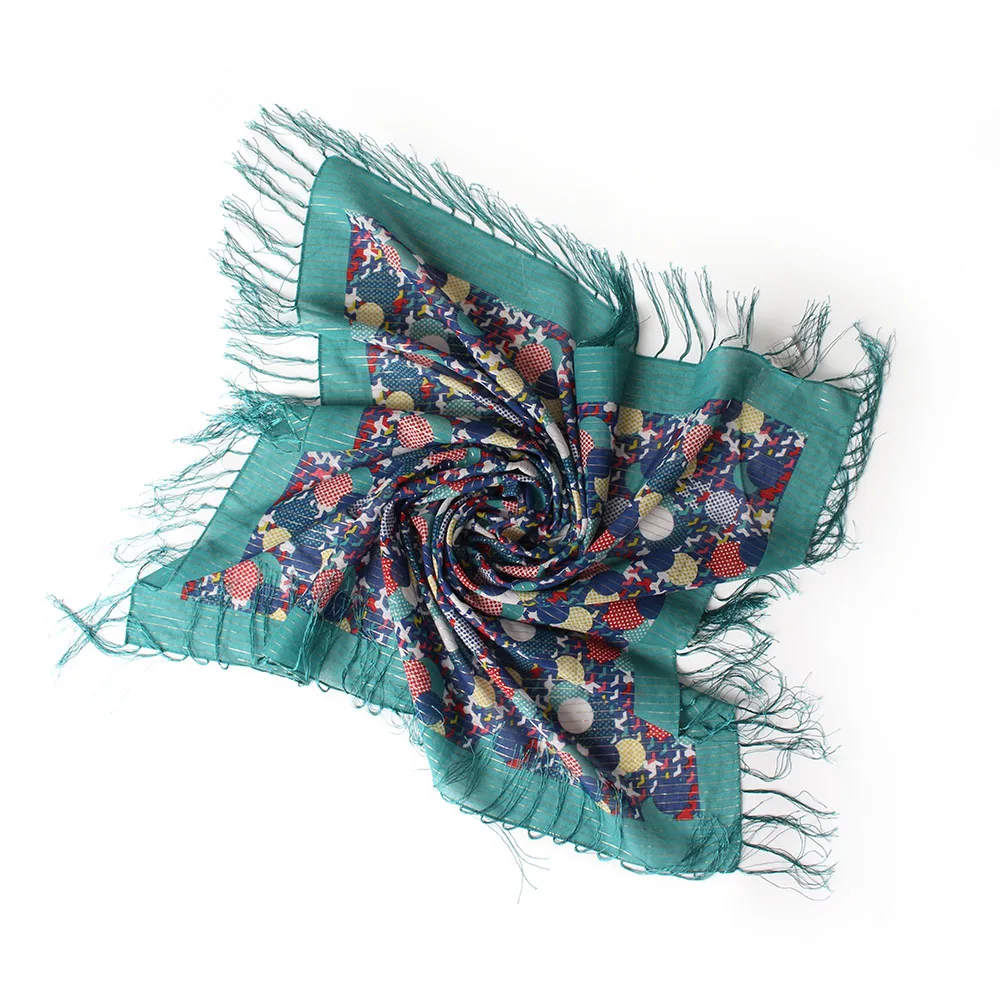 100*100cm geometric dot print 100% cotton square scarf with tassel women fashion thin headband bandana lady hijab shawl wraps
100*100cm geometric dot print 100% cotton square scarf with tassel women fashion thin headband bandana lady hijab shawl wraps