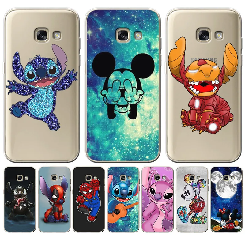Stitch cartoon marvel For Samsung Galaxy A9 A8 A7 A6 A5 A3 2016 2017 2018 phone Case Cover Coque Etui Capinha funda cute soft
Stitch cartoon marvel For Samsung Galaxy A9 A8 A7 A6 A5 A3 2016 2017 2018 phone Case Cover Coque Etui Capinha funda cute soft