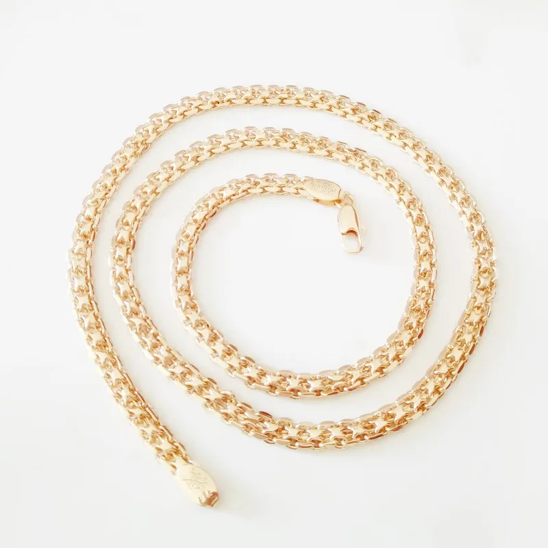 Men Necklace New Trendy Rose Gold Color Jewelry Copper 5MM Wide Link Chain Necklace Designs for Men
Men Necklace New Trendy Rose Gold Color Jewelry Copper 5MM Wide Link Chain Necklace Designs for Men